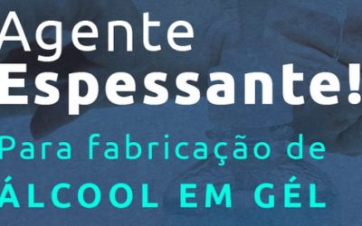 Álcool Gel 70 e o Agente Espessante EXG